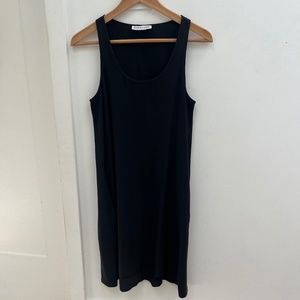 Everlane The Silk Tank Dress Black XS